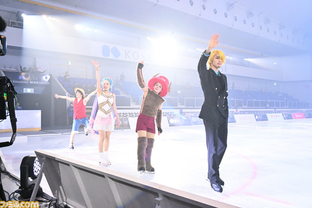 【ワンピース・オン・アイス】宇野昌磨ルフィたちがスケートで表現する“アニメっぽさ”。公開リハ開始早々の演出で泣く。『ブルプロ』運営統括Pも声で出演【写真大量リポート】