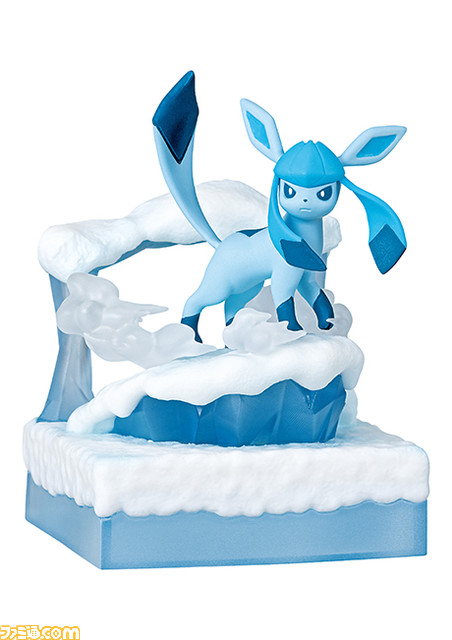 【ポケモン】雪の中で佇むグレイシアや氷の結晶と戯れるアローラロコンなど、雪原がテーマのかわいいジオラマフィギュアが発売