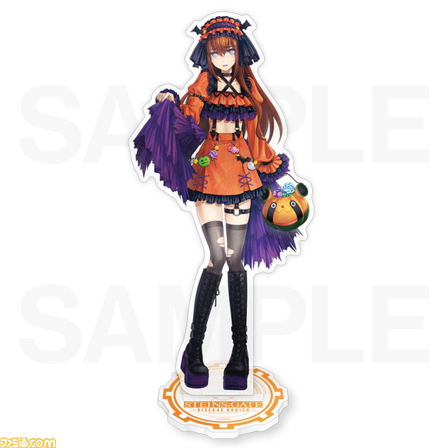 『シュタインズ・ゲート』牧瀬紅莉栖の描き下ろしグッズが当たるオンラインくじが8月17日より発売。まゆしぃ☆プロデュースの四季をテーマにした衣装