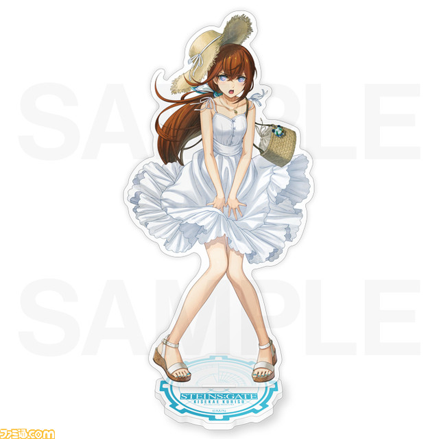 『シュタインズ・ゲート』牧瀬紅莉栖の描き下ろしグッズが当たるオンラインくじが8月17日より発売。まゆしぃ☆プロデュースの四季をテーマにした衣装