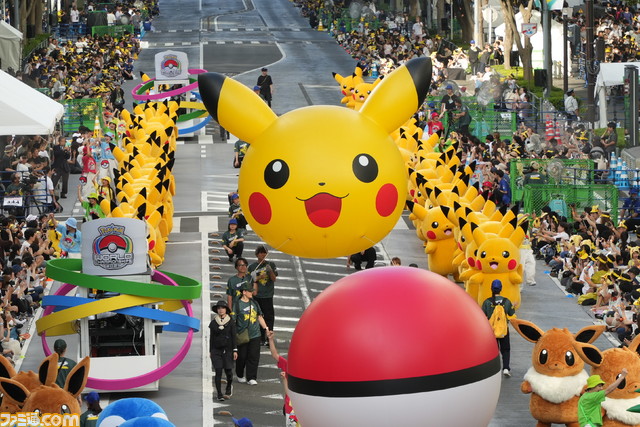 【ポケモンWCS2023】ポケモンパレードの模様をお届け。ニャオハ、ホゲータ、クワッス、ミミッキュなど数多くのポケモンたちによるダンスが超キュート