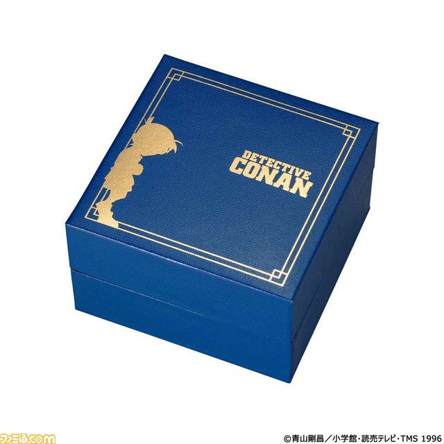 『名探偵コナン』江戸川コナン、怪盗キッドをイメージしたスタイリッシュなコラボ腕時計が発売。ストップウォッチ機能を搭載、裏蓋にはイラストが刻印