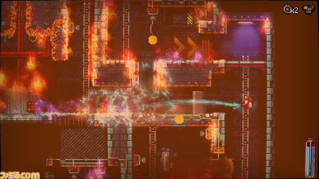 <Nintendo Switch><PlayStation4> ダウンロードソフト 大火災に立ち向かう消防士の活躍を描く2D アクションアドベンチャー！『デッド・セルズ』のクリエイターが贈る新作タイトル登場！