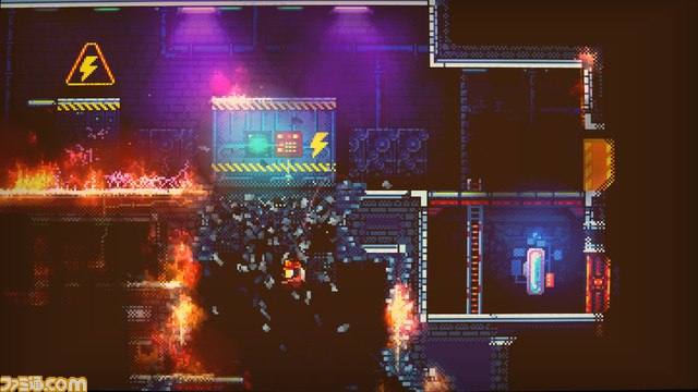 <Nintendo Switch><PlayStation4> ダウンロードソフト 大火災に立ち向かう消防士の活躍を描く2D アクションアドベンチャー！『デッド・セルズ』のクリエイターが贈る新作タイトル登場！