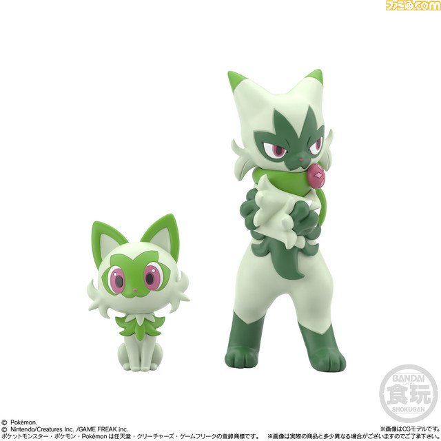 『ポケモン』マスカーニャ、ウェーニバル、主人公(アオイ)たちのミニフィギュアが食玩で登場。“ポケモンスケールワールド パルデア地方セット”12月に発売