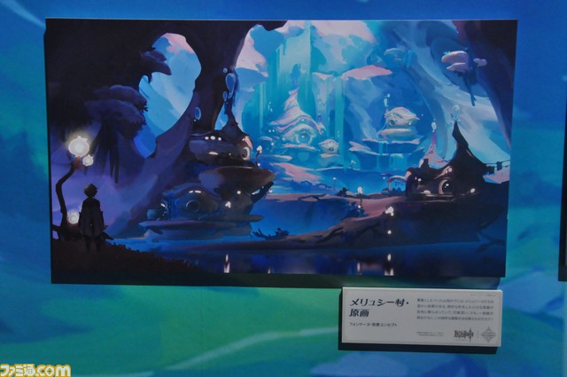 【原神】ゲームアート展覧会リポート。原画や設定図、初期デザイン、実寸大の鍛造武器など、旅人が求めたものがここにある【写真200点超え】