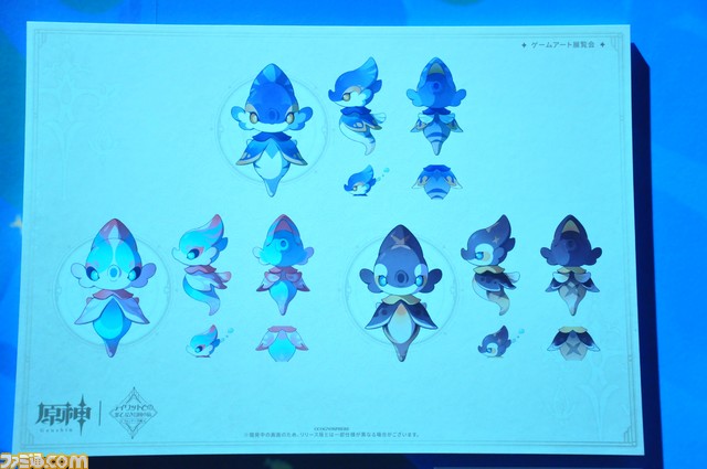 【原神】ゲームアート展覧会リポート。原画や設定図、初期デザイン、実寸大の鍛造武器など、旅人が求めたものがここにある【写真200点超え】