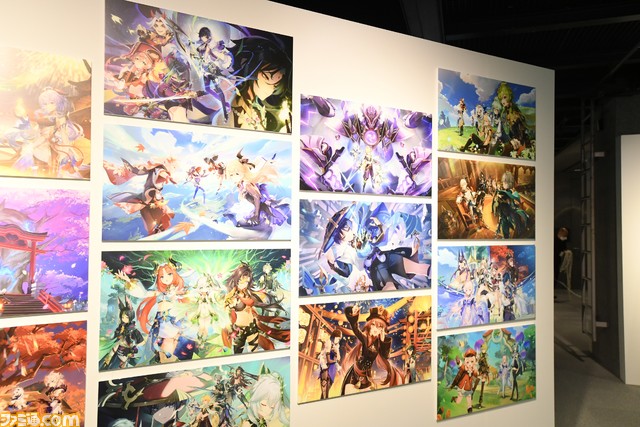 【原神】ゲームアート展覧会リポート。原画や設定図、初期デザイン、実寸大の鍛造武器など、旅人が求めたものがここにある【写真200点超え】