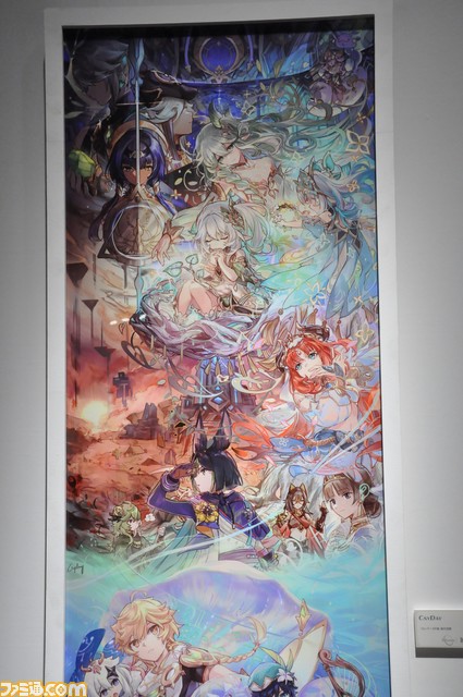 【原神】ゲームアート展覧会リポート。原画や設定図、初期デザイン、実寸大の鍛造武器など、旅人が求めたものがここにある【写真200点超え】