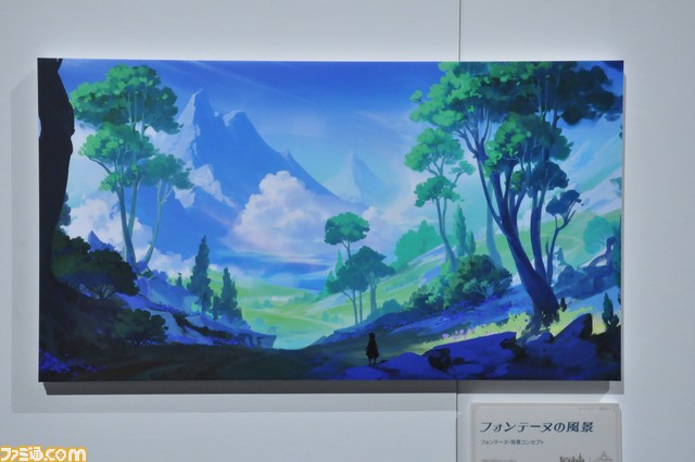 【原神】ゲームアート展覧会リポート。原画や設定図、初期デザイン、実寸大の鍛造武器など、旅人が求めたものがここにある【写真200点超え】