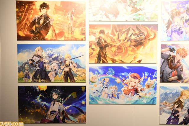 【原神】ゲームアート展覧会リポート。原画や設定図、初期デザイン、実寸大の鍛造武器など、旅人が求めたものがここにある【写真200点超え】