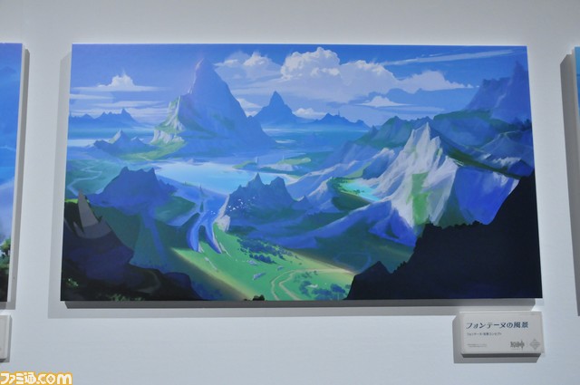 【原神】ゲームアート展覧会リポート。原画や設定図、初期デザイン、実寸大の鍛造武器など、旅人が求めたものがここにある【写真200点超え】