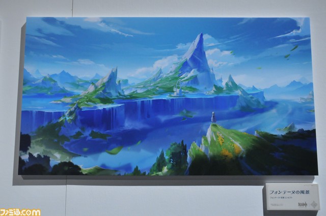 【原神】ゲームアート展覧会リポート。原画や設定図、初期デザイン、実寸大の鍛造武器など、旅人が求めたものがここにある【写真200点超え】
