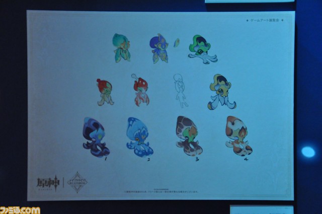 【原神】ゲームアート展覧会リポート。原画や設定図、初期デザイン、実寸大の鍛造武器など、旅人が求めたものがここにある【写真200点超え】