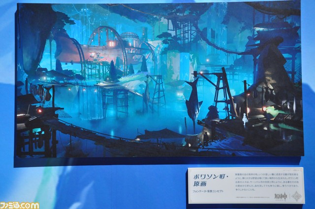 【原神】ゲームアート展覧会リポート。原画や設定図、初期デザイン、実寸大の鍛造武器など、旅人が求めたものがここにある【写真200点超え】