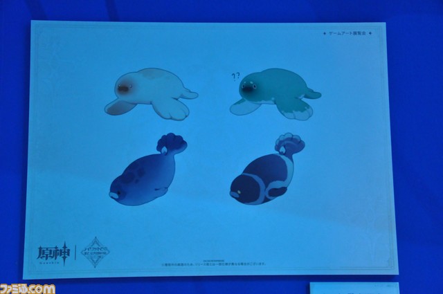 【原神】ゲームアート展覧会リポート。原画や設定図、初期デザイン、実寸大の鍛造武器など、旅人が求めたものがここにある【写真200点超え】