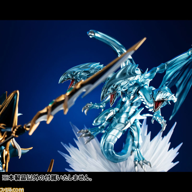 『遊戯王』青眼の究極竜、ブラック・パラディン、ダーク・ネクロフィアのフィギュアが予約開始。コンパクトサイズでありながらも大迫力の造形
