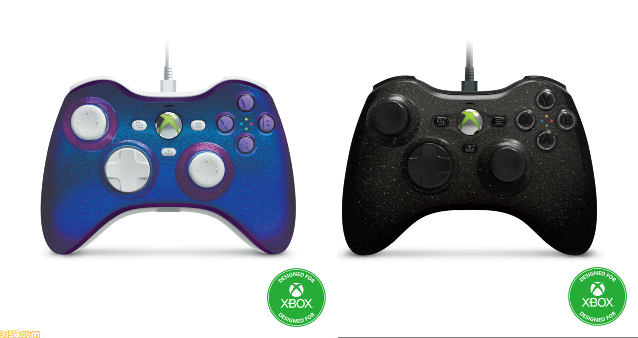 Xbox 360 リメイクコントローラーの夏季限定カラー2色（9/14発売）が