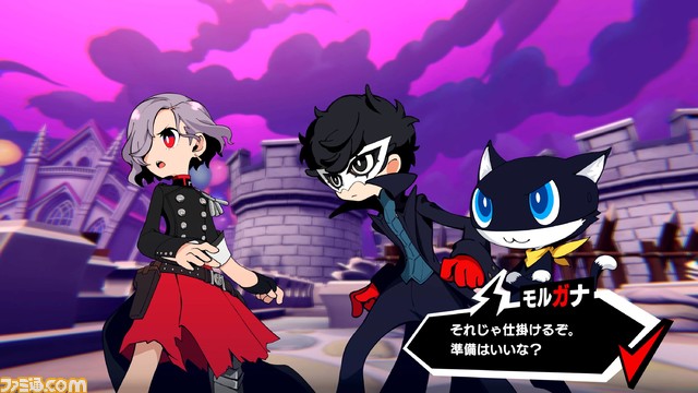 【P5T】『ペルソナ5 タクティカ』ファミ通DXパックの一部商品デザインが公開。デフォルメ姿の怪盗団たちのタペストリーがかわいい