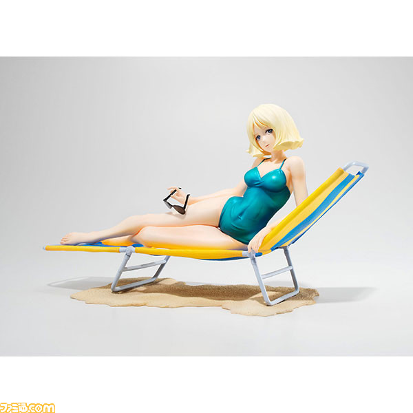 【なぜいま!?】水着姿のセイラ・マスがフィギュア化。1979年放送『機動戦士ガンダム』第13話のワンシーンが44年の時を経て立体化