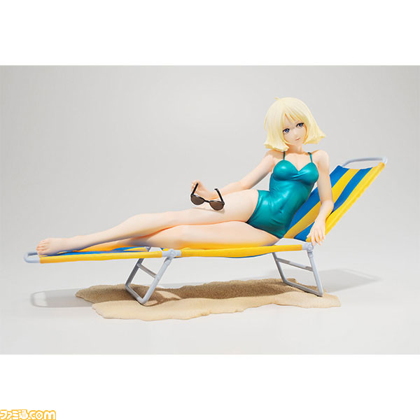 【なぜいま!?】水着姿のセイラ・マスがフィギュア化。1979年放送『機動戦士ガンダム』第13話のワンシーンが44年の時を経て立体化