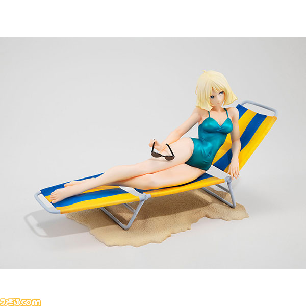 【なぜいま!?】水着姿のセイラ・マスがフィギュア化。1979年放送『機動戦士ガンダム』第13話のワンシーンが44年の時を経て立体化