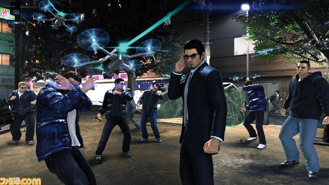 『龍が如く7外伝』多彩なガジェットを駆使して戦う新スタイル“エージェント”が登場。新境地に至った“桐生一馬”のバトルアクションに迫る