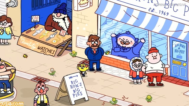 アメリカアニメ調世界で謎のおじさんが活躍する『Thank Goodness You're Here！』2024年発売決定【gamescom 2023】