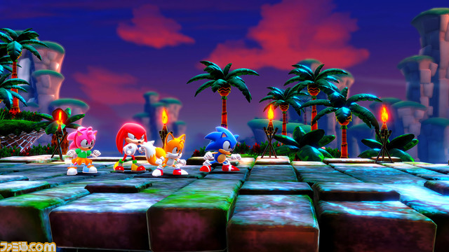 『ソニックスーパースターズ』10月17日に発売決定。最新トレーラーではマルチプレイをピックアップ