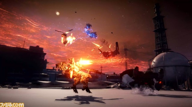 『アーマード・コア6』巨大なチェーンソーやジェット噴射で突っ込む槍などの武器を確認。ロンチトレーラーが公開