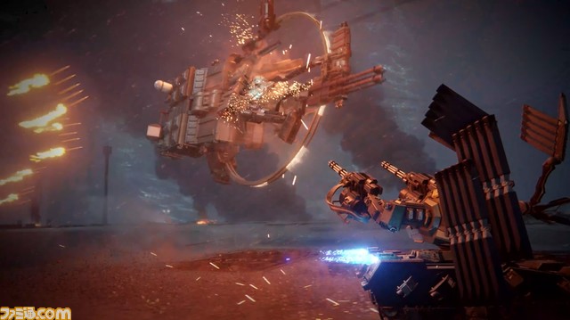 『アーマード・コア6』巨大なチェーンソーやジェット噴射で突っ込む槍などの武器を確認。ロンチトレーラーが公開