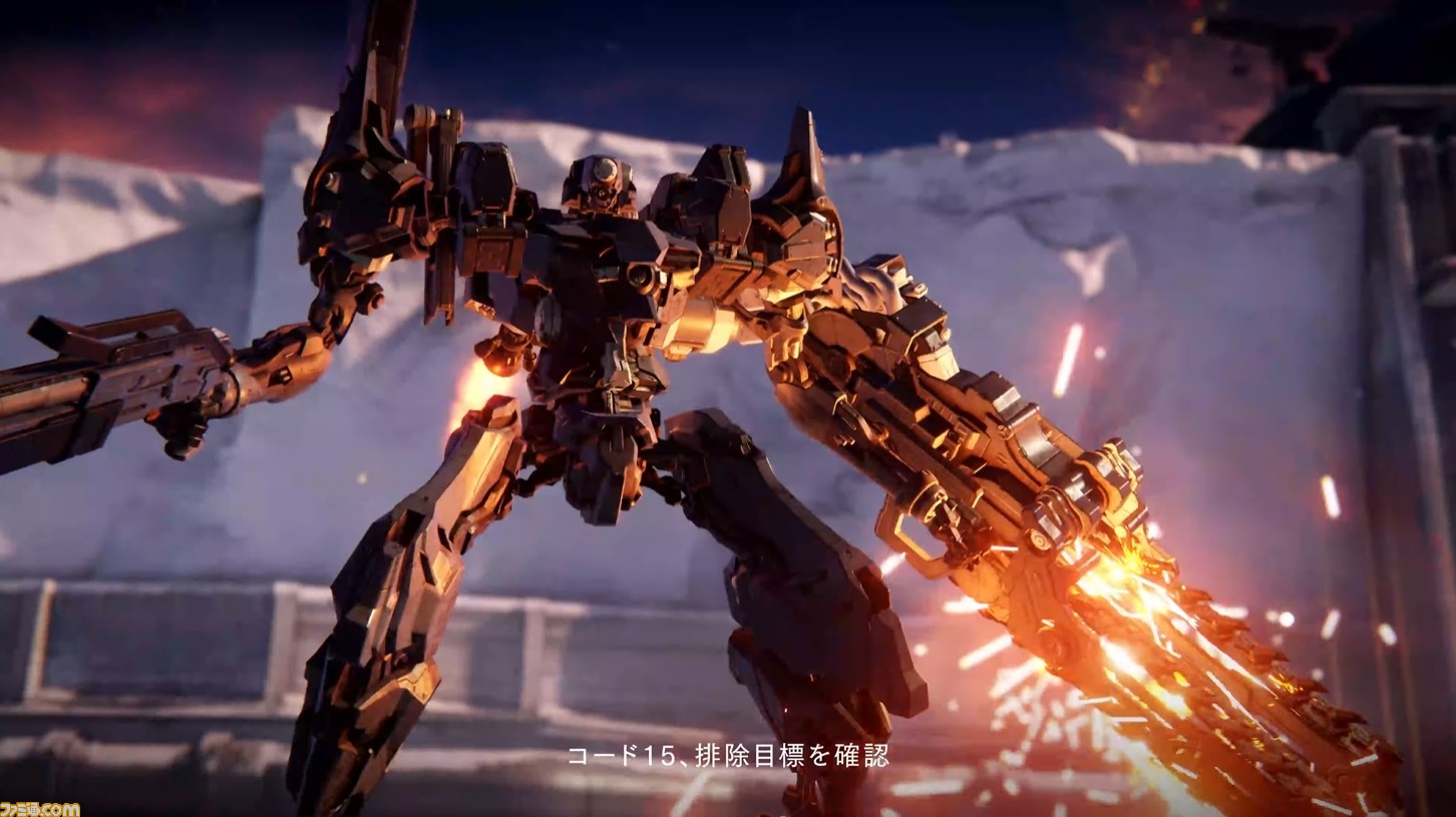 アーマードコア6 アーマード・コア6』巨大なチェーンソーやジェット噴射で