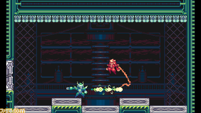 2Dアクション『Gravity Circuit』が11月30日に発売決定。本日(8/25)より予約開始。多彩なアクションを駆使してギミック満載のステージを突破せよ