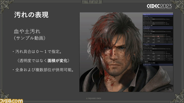 『FF16』召喚獣＆キャラモデル制作舞台裏。ゲームパートもムービーパートもひとつのモデルでこなせる仕組みを解説【CEDEC2023】