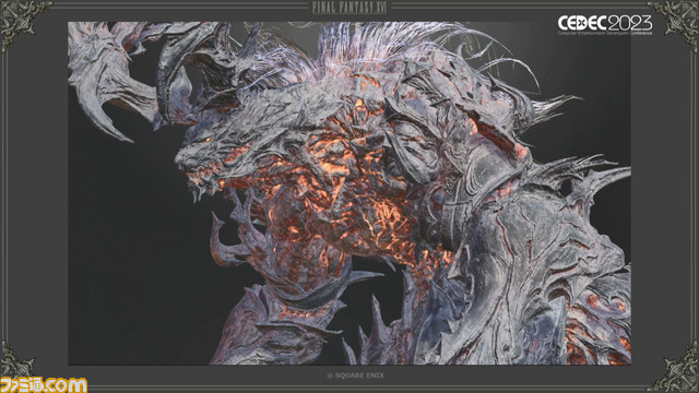 『FF16』召喚獣＆キャラモデル制作舞台裏。ゲームパートもムービーパートもひとつのモデルでこなせる仕組みを解説【CEDEC2023】