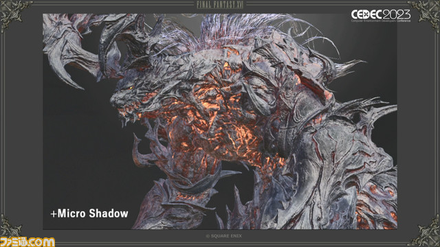 『FF16』召喚獣＆キャラモデル制作舞台裏。ゲームパートもムービーパートもひとつのモデルでこなせる仕組みを解説【CEDEC2023】