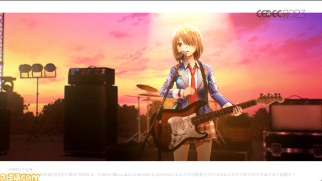 『ヘブバン』ハイエンドライブムービーは「他人の人生にまで影響を与えるものを作りたい」という想いが原動力。フェンダー社や現実のライブ専門家と協力【CEDEC 2023】