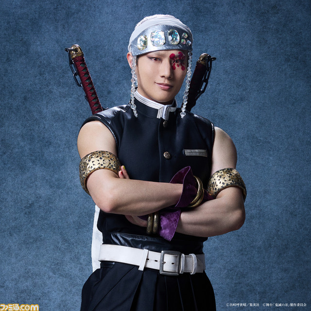 舞台『鬼滅の刃』“其ノ肆 遊郭潜入”宇髄天元役・辻凌志朗、妓夫太郎役・遠山裕介らが対峙するメインビジュアルが公開