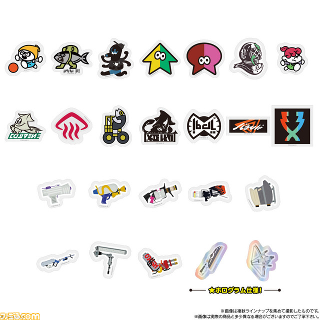 『スプラトゥーン3』に登場するブランドロゴやブキのステッカー付属のリングスナック第2弾が発売。シーフード味で、ステッカーは全24種