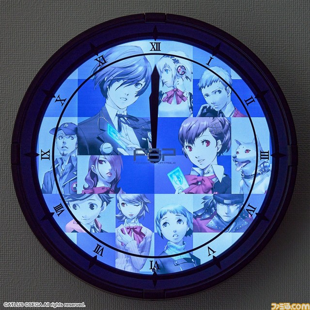 『ペルソナ3ポータブル』あの曲が時間を教えてくれる時計“メロディクロック”発売決定。全12曲が1時間ごとに鳴る【P3P】