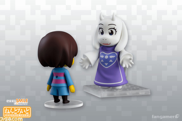 『UNDERTALE』トリエルとニンゲンのねんどいろフィギュアが発売。付属の手つなぎパーツで一緒に歩く2人の微笑ましい姿を演出