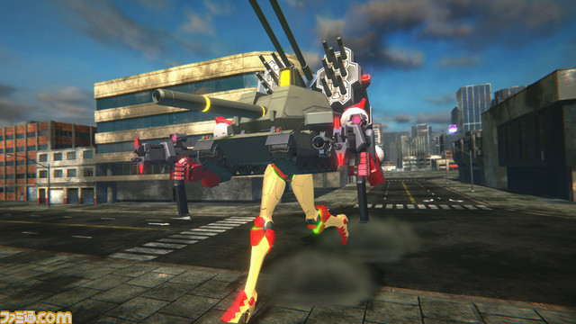 『地球防衛軍』でおなじみのD3P新作『カスタムメックウォーズ』発表。ライフル10挺＆ミサイル10基、頭部3つ＆腕を6本搭載など、魔改造で魅せる3Dメカアクションシューティング