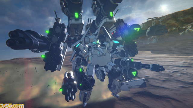 『地球防衛軍』でおなじみのD3P新作『カスタムメックウォーズ』発表。ライフル10挺＆ミサイル10基、頭部3つ＆腕を6本搭載など、魔改造で魅せる3Dメカアクションシューティング