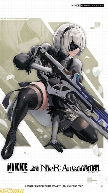 【NIKKE】『ニーア』コラボ開発Q&A。N102のキャラエピソードに登場する9s2ba2の真相。2Bを銃にした理由は「原作では見れない姿を見たいがため」【ニケ】