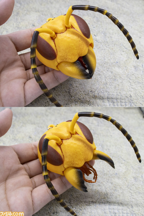 【超デカい】アリとハチの顔を100倍ズームしたカプセルトイが本日(8/30)より登場。リアルすぎる見た目は迫力満点!