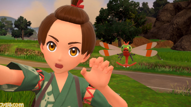 【ポケモンSV】DLC『ゼロの秘宝』“前編・碧の仮面”先行体験会リポート。ヤンヤンマやヘイガニなどの生息で感じる、解像度が高すぎる“田舎感”。キタカミの里はヒスイ地方ともつながりが？