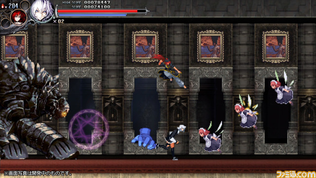 『紅魔城レミリア2』（Switch/Steam版）が12月14日に発売決定。十六夜咲夜が消えたレミリアたちと来ない春の謎を探る、東方二次創作アクションゲーム