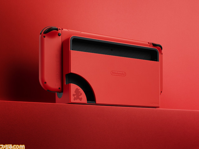 Switch新色“マリオレッド”10月6日発売決定。ドックにはマリオのシルエットや隠しコインの仕掛けも【スーパーマリオブラザーズ ワンダー ダイレクト】