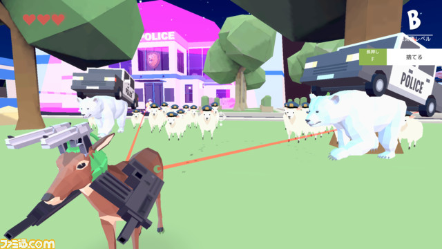 『ごく普通の鹿のゲーム DEEEER Simulator』Epic Games版が発売。なぜか二足歩行にもなるヤバイ鹿でやりたい放題