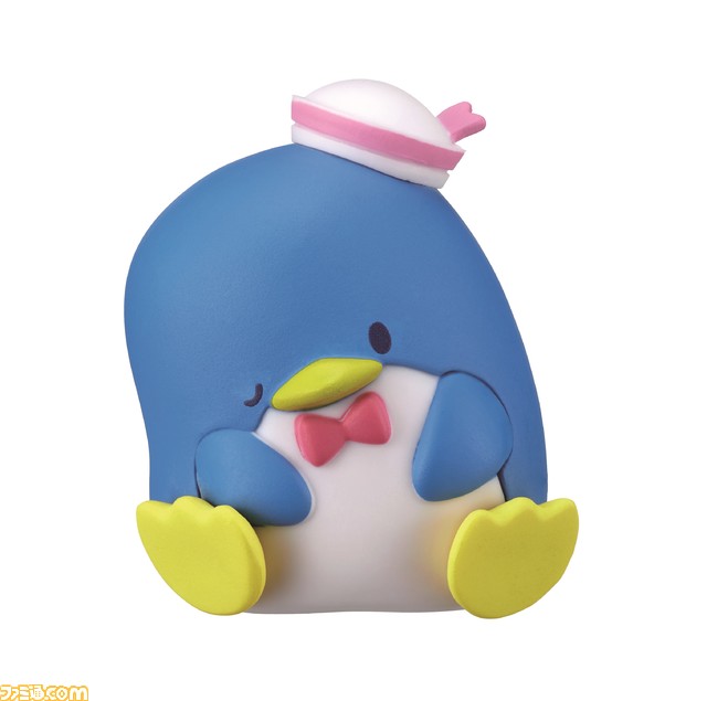 【サンリオ】ポチャッコ、ハンギョドンたちのクールなウインクがかわいい。肩にもたれかかるフィギュア“肩ズンFig.”にはぴだんぶいが登場